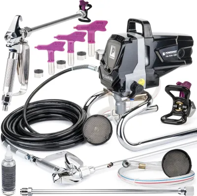 Produktbild von Farbsprühgerät Hochdruck Farbsprühsystem Airless Farbspritzgerät Spritzpistole 1200 W