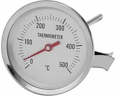 Produktbild von Küchen Thermometer Fettthermometer Fett Fritteusen Ölthermometer Pizzaofen 0-500°