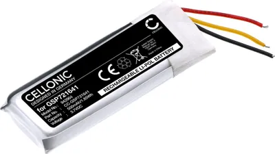 Immagine prodotto di CELLONIC Batteria per Headset / Auricolare / Cuffie Compatibile con JBL Tune Flex, Live Pro 2 TWS, GSP721641 – (500mAh , 3.7V)