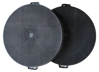 Produktbild von 2 Kohlefilter Aktivkohlefilter Ø 210mm kompatibel zu WPro FAC539, Siemens Bosch 00353121, Bauknecht 481281718524