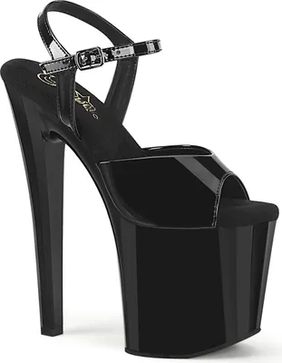 Produktbild von ENCHANT-709 Damen Sandale von Pleaser, Schwarz Glanz , EU 35, US 5