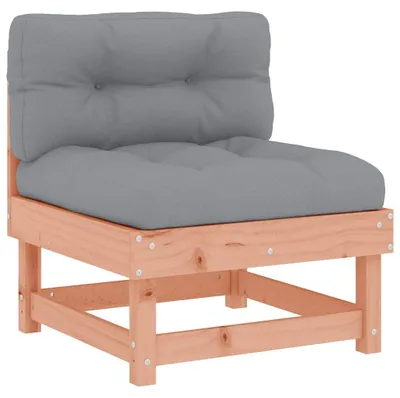 Produktbild von vidaXL Mittelsofa mit Kissen Massivholz Douglasie