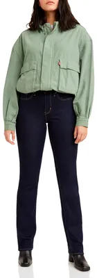 Immagine prodotto di Jeans da donna Levi's modello 314 Shaping, con un'aggiunta di elasticità, taglio dritto, colore blu (scuro)