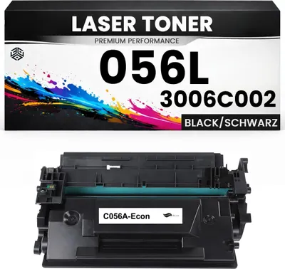 Produktbild von Toner kompatibel für Canon Cartridge 056L / 3006C002 i-SENSYS LBP325dn/LBP325X/i-SENSYS MF543dw/MF543X/MF542X in Schwarz