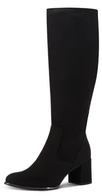 Produktbild von MARCO TOZZI Damen Stiefel mit Blockabsatz Elegant, Schwarz (BLACK), 37 EU