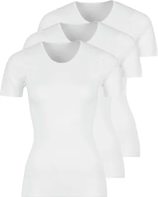 Produktbild von 3er Pack Damen T-Shirt Unterhemd Baumwolle von der Marke Schöller 44
