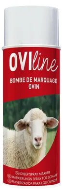 Produktbild von OVI Line Viehzeichenspray für Schafe (500 ml) | rot