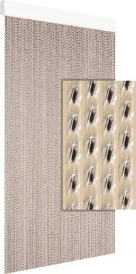 Obrázek produktu pro Závěs do dveří MILAN 100x230 cm černý