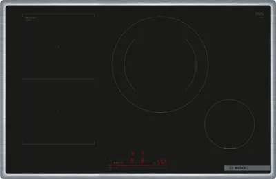 Image de Bosch Serie 6 PVS845HB1E Table de cuisson à induction encastrable 80 cm 4 feux Noir