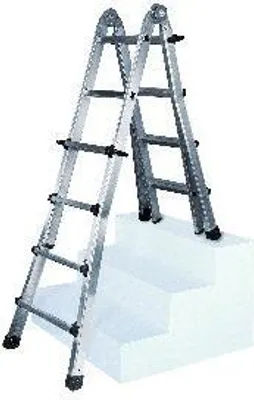 Produktbild von Iller-Leiter - Teleskopleiter "Levelmaster", 406296