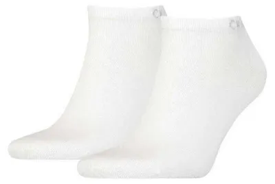 Produktbild von Calvin Klein - Knöchelsocken für Herren (2er-Pack) NA1137 (43 EU - 47 EU) (Weiß)
