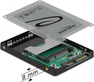 Image de DELOCK 2.5 SATA Card Reader für CFast Speicherkarten