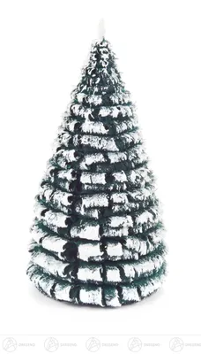 Produktbild von Raureifbaum grün-weiß (14cm) von Dregeno Seiffen