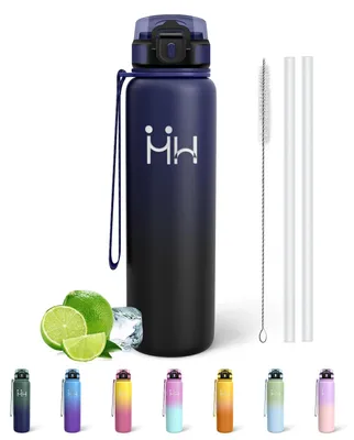 Produktbild von Trinkflasche Edelstahl 1l, BPA-frei, Isoliert, Auslaufsicher, Sportflasche mit