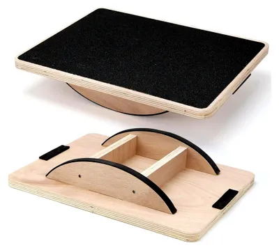 Produktbild von Balance Board, Wackelbrett für Physiotherapie, Gleichgewichtstrainer für Stehpulte