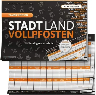 Immagine prodotto di Stadt Land Vollpfosten - Edizione classica