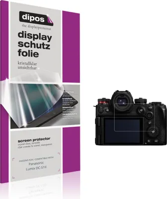 Image de 4x Film de protection d'écran pour Panasonic Lumix DC-S1II protecteur clair dipos