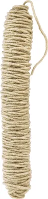 Produktbild von Dochtfaden Wollschnur Beige Filzkordel Filzschnur 55m Jute Schafswolle Basteln Dekoration