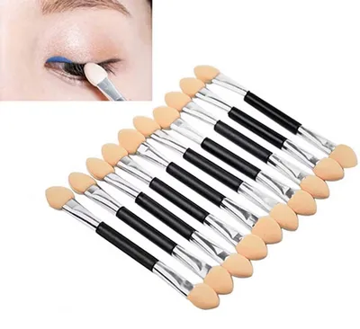 Produktbild von CHPN – Lidschattenpinsel – Lidschattenpinsel – 10 Stück – Lidschattenpinsel-Set – Make-up-Werkzeug – Make-up-Pinsel – Pinsel – doppelseitig