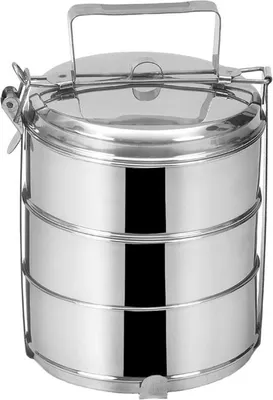 Produktbild von Orion Doplňky - Jídlonosič, objem 3x1 l, nerez 120902