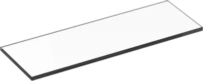 Produktbild von Keuco Cristallinglas-Platte PLAN lose, ohne Grünkante, Unterseite mattiert 350 x 120 x 8 mm