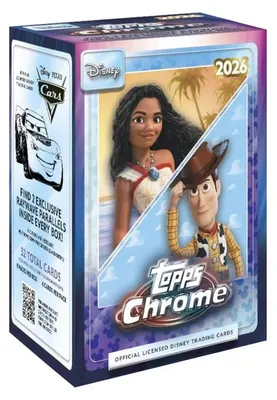 Produktbild von 2026 Topps Chrome Disney Value Box Englisch