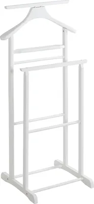 Produktbild von HAKU Möbel Herrendiener weiß - Maße: B 47 cm x H 102 cm x T 36 cm; 30269