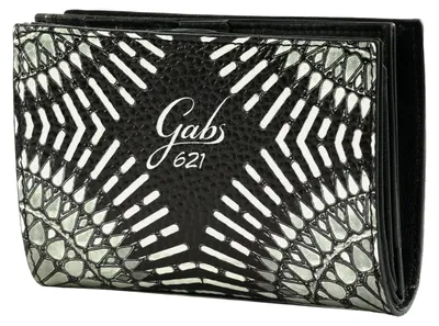 Produktbild von Gabs Leder Geldbörse GMONEY14 Wallet Jaipur schwarz