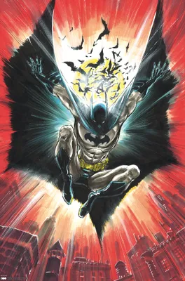 Obrázok produktu pre DC Comics Plagát Batman Batman, Warner 100. 61 x 91,5 cm