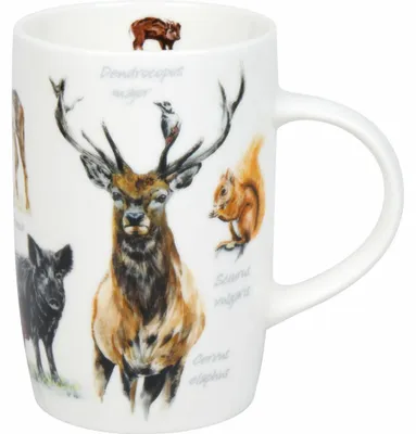 Image de Könitz, tasse grande, motifs d'animaux de la forêt, porcelaine fine, 600 ml, 11 7 269 2988
