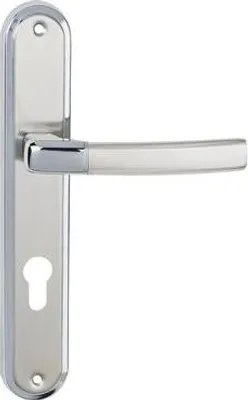 Imagen del producto de Tirador De Puerta Camila Cromo-Satinado 90 Para Cilindro