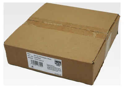 Produktbild von Türstopper 4er Set aus massivem schwarzen Edelstahl