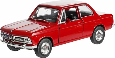 Produktbild von BMW 2002 ti Modellauto aus Metall 11,5cm Modell Auto Spielzeugauto Spielzeug Kinder Geschenk 44 (Rot)