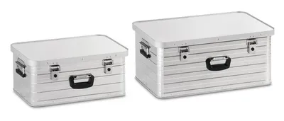 Zdjęcie produktu dla Zestaw skrzyń aluminiowych Enders TORONTO 29 L + 63 L skrzynia transportowa skrzynia kempingowa skrzynia magazynowa