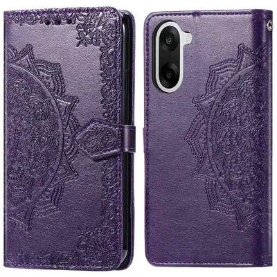 Imagen del producto de Funda libro Mandala para OnePlus Nord CE5 - Morado