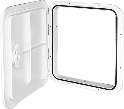 Produktbild von Inspektionsluke Staufachklappe für TOP LINE Gas Container weiß 370 x 390 mm