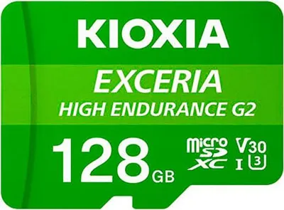 Obrázok produktu pre Kioxia Exceria, 128 GB, MicroSD, Trieda 10, UHS-I, 100 MB/s, 50 MB/s