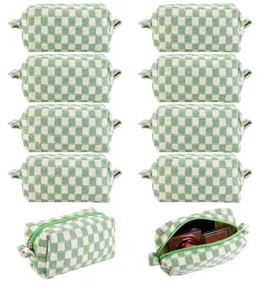 Image de Solidchoice - Coffret de 10 trousses de toilette à motifs pour femmes