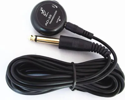 Obrázok produktu pre AD-35 Mini piezo snímač pre akustickú gitaru, ukulele, husle, violončelo a banjo
