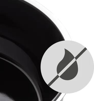 Obrázek produktu pro WMF FUSIONTEC 05.2065.5291, Kulatý, Univerzální pánev, Černá, 250 °C, Ocel, Keramický, Plyn, Halogen, Indukční