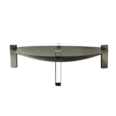 Produktbild von SvenskaV Design-Feuerschale / Feuerkorb SPACE aus massivem Stahl Gr. M (58 cm)