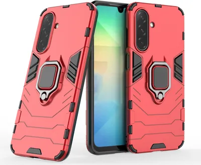 Produktbild von Hülle für Samsung Galaxy A26 5G Handyhülle Outdoor Schutzhülle Back Cover Bumper in Rot