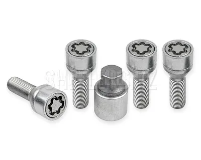 Obrázek produktu pro Pojistné bezpečnostní šrouby M12x1,5x38 kužel, klíč 17, SICUSTAR VN138