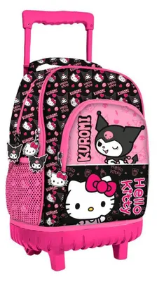 Immagine prodotto di Zaino scuola "Hello Kitty & Kuromi" Premium, borsa da 44 cm
