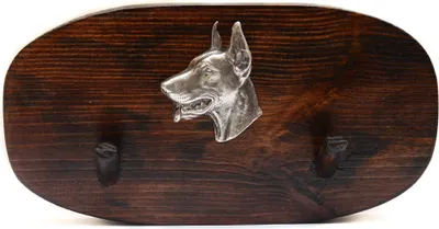 Produktbild von Dobermann I - Zubehörständer, Hundemarkenständer, Schlüsselhaken von Art-Dog