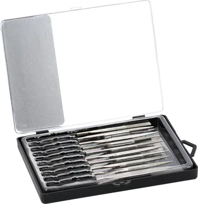 Productafbeelding van BGS 1920 Diamantvijlen, recht, 140x3 mm, set van 10 stuks.