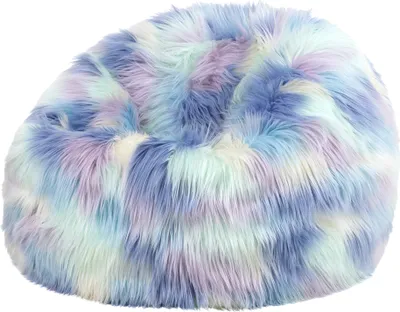 Produktbild von icon Sitzsack Bean Bag Flauschig Aus Kunstfell Für Kinder, Einhorn, Kindersitzsack, Groß, Sitzsack Kinder mit Füllung - Hergestellt in Deutschland