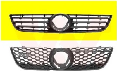 Produktbild von VAN WEZEL 5828510 Kühlergrill Frontgrill für VW POLO (9N) Schwarz