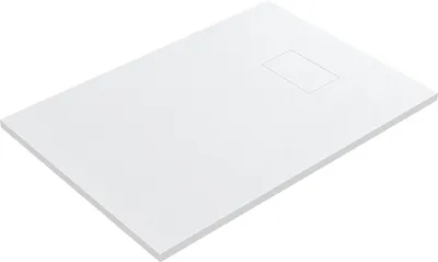 Produktbild von SMC Duschwanne Duschtasse 100x70cm mit anti-rutsch Oberfläche Rechteckig Weiß