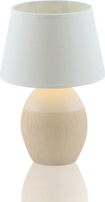 Produktbild von NäveTischleuchte Sullivan aus Keramik, Textil, Farbe Weiß; 3122223